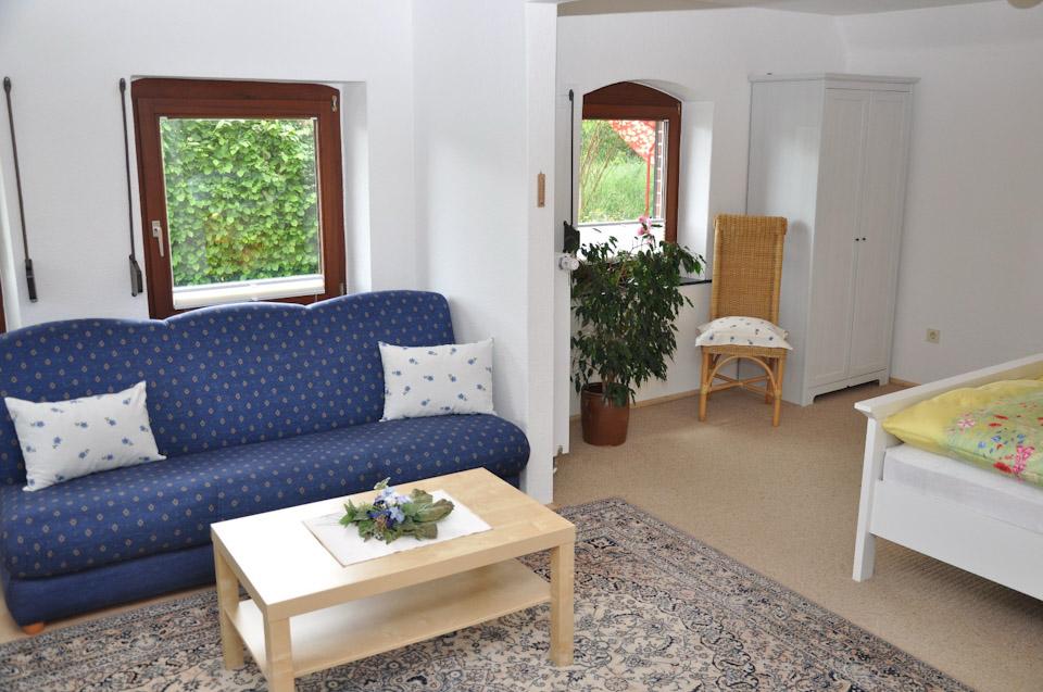 Wohnbereich mit Sofa