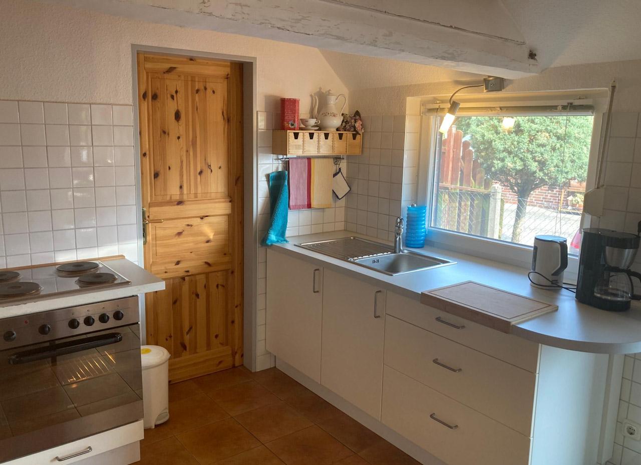 Herd, Spüle und Küche